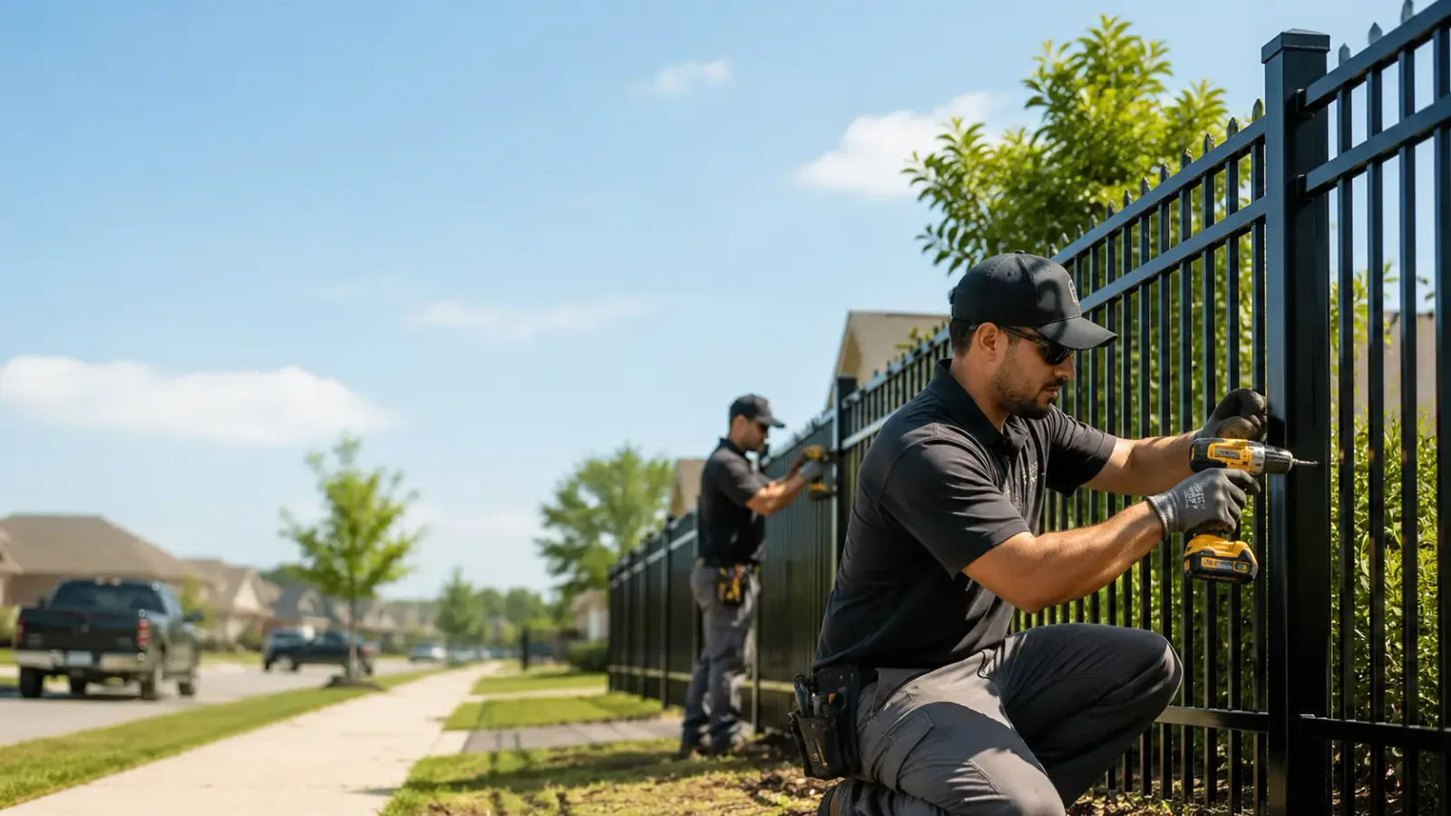 Metal Fence Installation in Reagan, TN